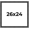 PosterPalooza | Photo Size Refined Black Picture Frame - UV Acrylic, Foam Board Backing, Hanging Hardware - 2 of 4