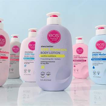 eos Shea Better 24 Hour Moisture Body Lotion Collection