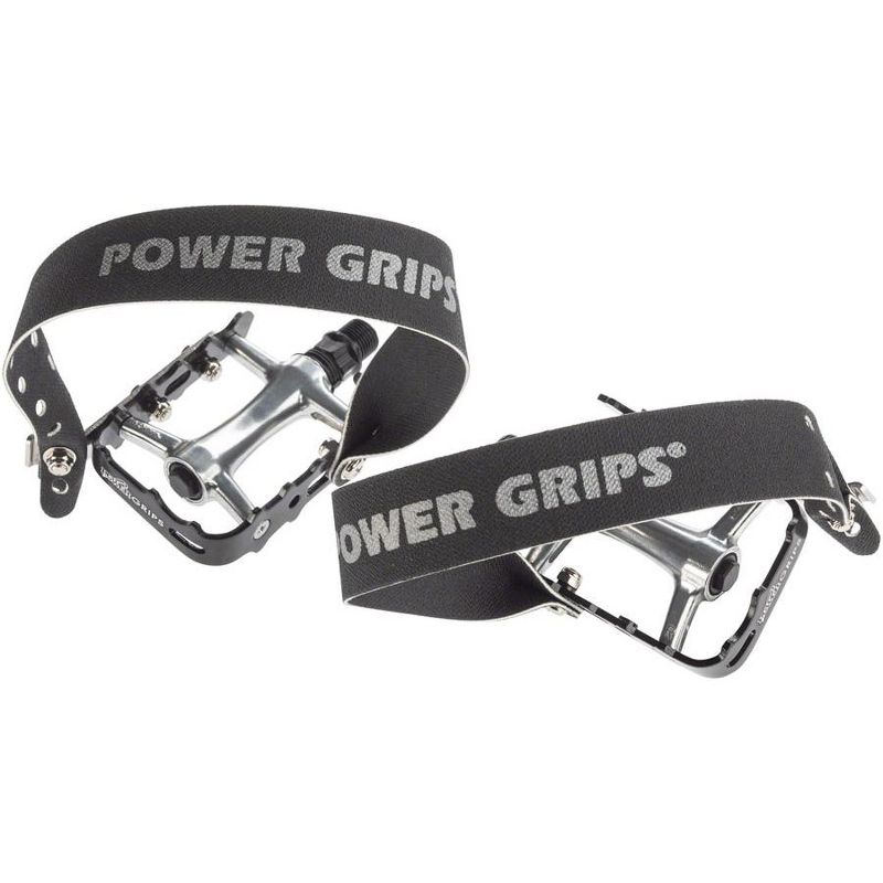 Power Grips High Performance Cage Pedal Kit 9/16" Chromoly Alloy Body Black XL, 3 of 4