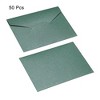 Unique Bargains Business Wedding Birthday V Flap Invitation Envelope 4 x 2.8 inch 50 Pcs - 3 of 4