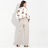 Women's Twill Utility Crop Shirt - Wild Fable™ - 3 of 4