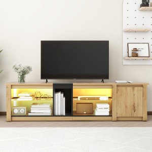 NicBex TV Stand ModernTV Stand Media Console with Multi-Functional Storage with LED Light for TVs up to 80'' for Living Room - 1 of 4