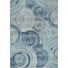 Unique Loom    Outdoor Modern Rippling Area Rug - 2 of 4