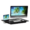 Mount-It! Standing Desk Converter, Height Adjustable Sit Stand Desk, 32x22 Inch Preassembled Stand Up Desk Converter, Ultra Low Profile Design, Black - 4 of 4