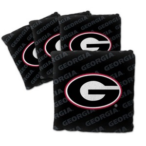 NCAA Georgia Bulldogs 4pk Blue Toss Game Set - 1 of 4