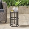 CARLO OUTDOOR PATIO END TABLE - 4 of 4