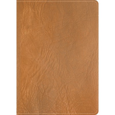 CSB He Reads Truth Bible, Holman Handcrafted Collection, Saddle Brown Premium Calfskin - by  Csb Bibles by Holman & He Reads Truth (Leather Bound)
