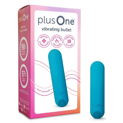 plusOne Waterproof and Rechargeable Vibrating Bullet