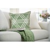 Liora Manne Frontporch Geometric Indoor/Outdoor Pillow.. - 2 of 4