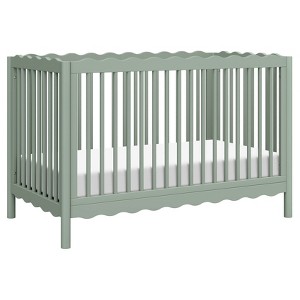 Babyletto Swell 4-in-1 Convertible Crib with Toddler Bed Conversion Kit - Light Sage - 1 of 1