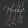 Women's Fender Triple Fret Logo Racerback Tank Top - 2 of 4