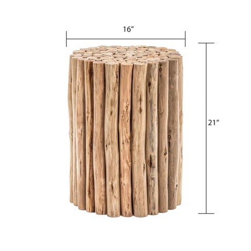 UPTIOT End Table Natural - image 1 of 4