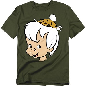 Men's The Flintstones Bam Bam Face T-Shirt - 1 of 4