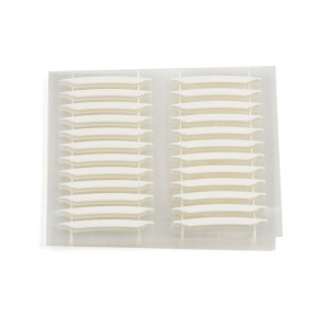 Unique Bargains Double Sided Clear Invisible False Eyelid Sticker Tape Magic Eyes Make up Tools 120 Pairs - 1 of 3
