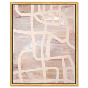 Art Remedy Blob and Curve Modern Minimal Abstracts Framed - 1 of 4