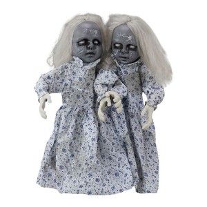 Karl Home Animatronic Girls Doll Sound Activated Halloween Decorations - 1 of 4