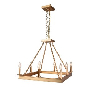 Brio Lighting Axis 8 - Light Chandelier in  Gold - 1 of 3