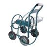 Garden hose reel cart, 4-wheel portable garden hose reel cart with storage basket, suitable for gardens, lawns, sidewalks, and backyards - 4 of 4