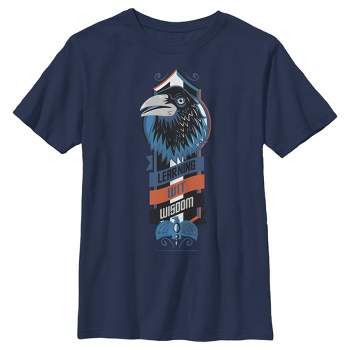 Boy's Harry Potter Ravenclaw Bird Emblem T-Shirt