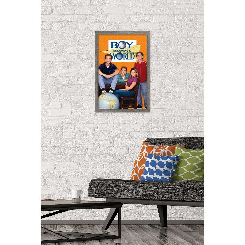 Trends International Boy Meets World - One Sheet Framed Wall Poster Prints, 2 of 7