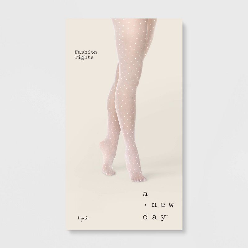 Women's Polka Dot Sheer Tights - A New Day&#153;, 2 of 3