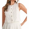 Women's Eyelet Lace Top Skirt Set - MABLE M - 4 of 4