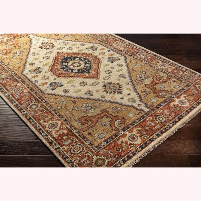 Hauteloom Bolt Wool Living Room, Bedroom Area Rug - Bohemian/Global