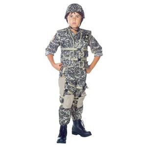 Halloween Express Boys' US Army Ranger Costume - Size 5-6 - Green - 1 of 1