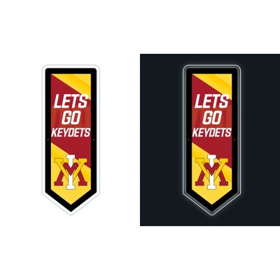 Evergreen Ultra-Thin Glazelight LED Wall Decor, Pennant, Virginia Military Institute- 9 x 23 Inches Made In USA