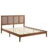 Modway Sirocco Rattan and Wood King Platform Bed - 2 of 4