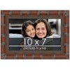 PosterPalooza | 10x7 Wide Bamboo Picture Frame, UV Acrylic, 4 Finishes - Brown, Black, Silver, and Natural - 2 of 4