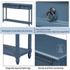 Okak 52IN Vintage Console Table, Entryway Table with 3 Drawers and 1 Large Shelf, Hallway Table for Living Room, Entryway, Foyer - 4 of 4