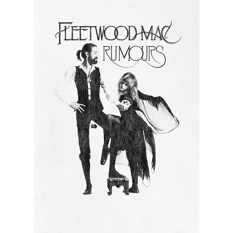 Men's Fleetwood Mac Short Sleeve Graphic T-Shirt - White, 2 of 6