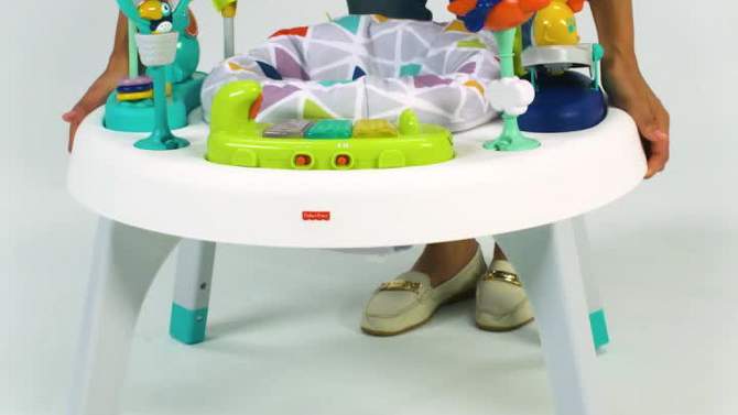 Fisher-Price 2-in-1 Sit-to-Stand Activity Center - Safari, 2 of 13, play video
