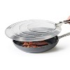 Nourished Essentials Frying Pan Splash Guard, Splatter Shield For Dishes :  Target