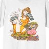 Seven Deadly Sins Manga Diane Sitting Crew Neck Short Sleeve White Adult T-shirt-6XL - 2 of 3