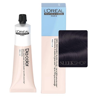 L'Oreal Professionnel DIA COLOR Alkaline Demi-Permanent Gloss Hair Color Dye (formerly Loreal Dia Richesse Haircolor)