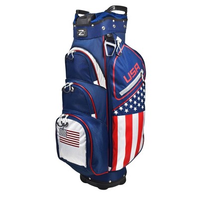 Hot z Golf Previous Season Usa Flag Cart Bag Target