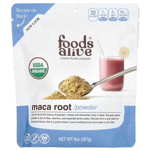 Foods Alive Organic Maca Root Powder, 8 oz (227 g) - 1 of 2