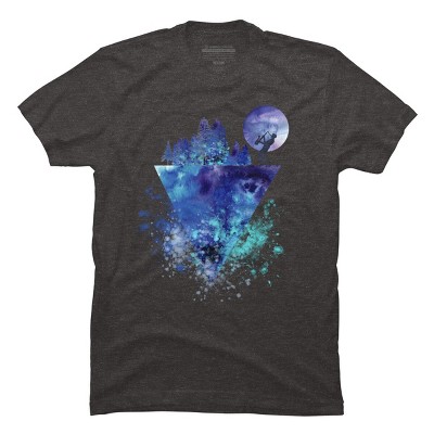 Men's Design By Humans Play Music On The Edge By Maryedenoa T-Shirt