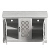 Galano Millicent Wood 45.7 in. 3 Door Wide Sideboard with Adjustable Shelves - 4 of 4