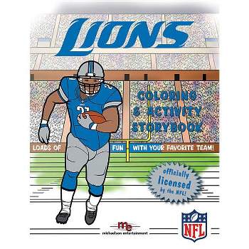 Detroit Lions Coloring & Activ - by  Brad M Epstein (Paperback)
