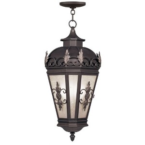 Livex Lighting Berkshire 3 - Light Post Light in  Bronze - 1 of 2