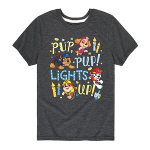 Boys' - Paw Patrol - Pup Pup Lights Up Short Sleeve Graphic T-Shirt - 1 of 4