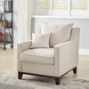 Madge Tweed Accent Chair Oatmeal - Inspire Q - image 2 of 4