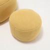 NicBex Classic Bean Bag Chair with Footrest, Comfy Lazy Sofa Chair for Adults in Living Room, Bedroom, Dorm, Yellow - 4 of 4