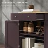 GDFStudio Wilkes Modern Sideboard Buffet Cabinet with Adjustable Shelves - 4 of 4