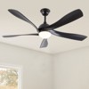 YIYIBYUS 52In Reversible 6-Speed with ABS Blades Chandelier Ceiling Fan, 3 Color Changed - 2 of 4