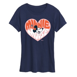 Women's - Disney - Minnie Mouse Short Sleeve Graphic T-Shirt - 1 of 4