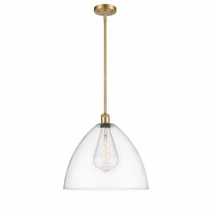 Bristol Glass - 1 Light Pendant In Industrial Style-16.75 Inches Tall and 16 Inches Wide - 1 of 1